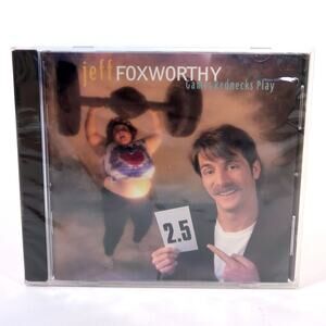 Games Rednecks Play by Jeff Foxworthy Comedy CD 1995 Warner Bros New Sealed